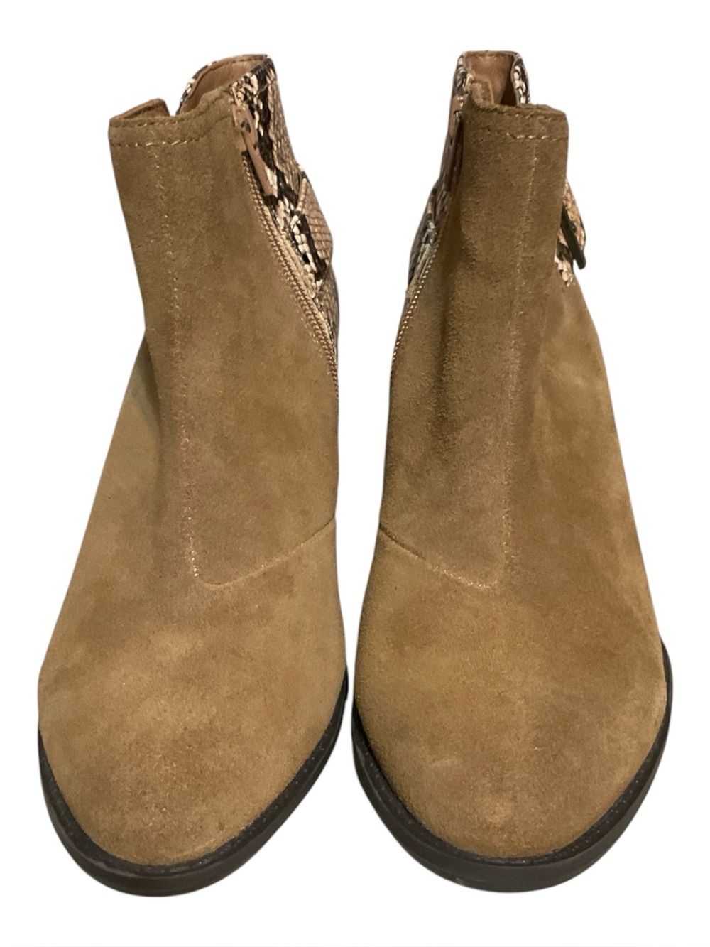 Vionic Naomi Snake Ankle Boots Ladies Size 6W
